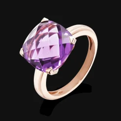 ring Poppy Blue Amethist